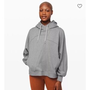 Lululemon Broken Beats Hoodie Heathered Glacier‎ Grey XS/S